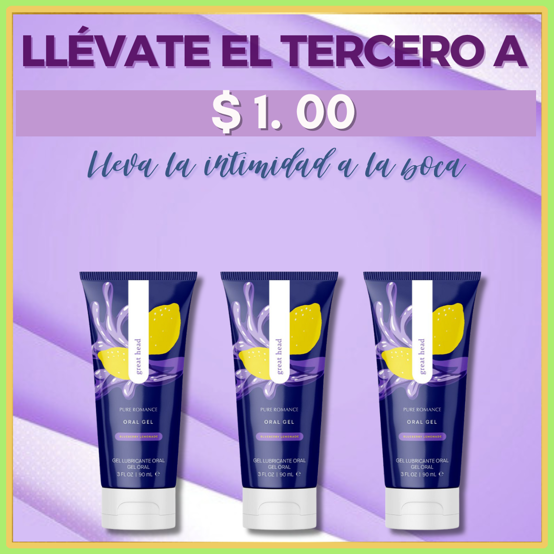 Trio Pack de Great Head - Compra 2 y llévate el tercero a $1.00