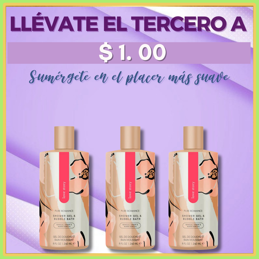 TRIO PACK SHOWER GEL -  Compra 2 y llévate el tercero en $1