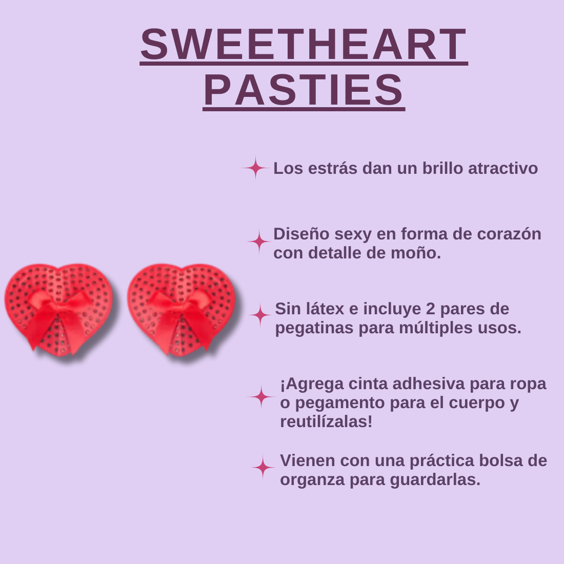 Sweetheart Pasties