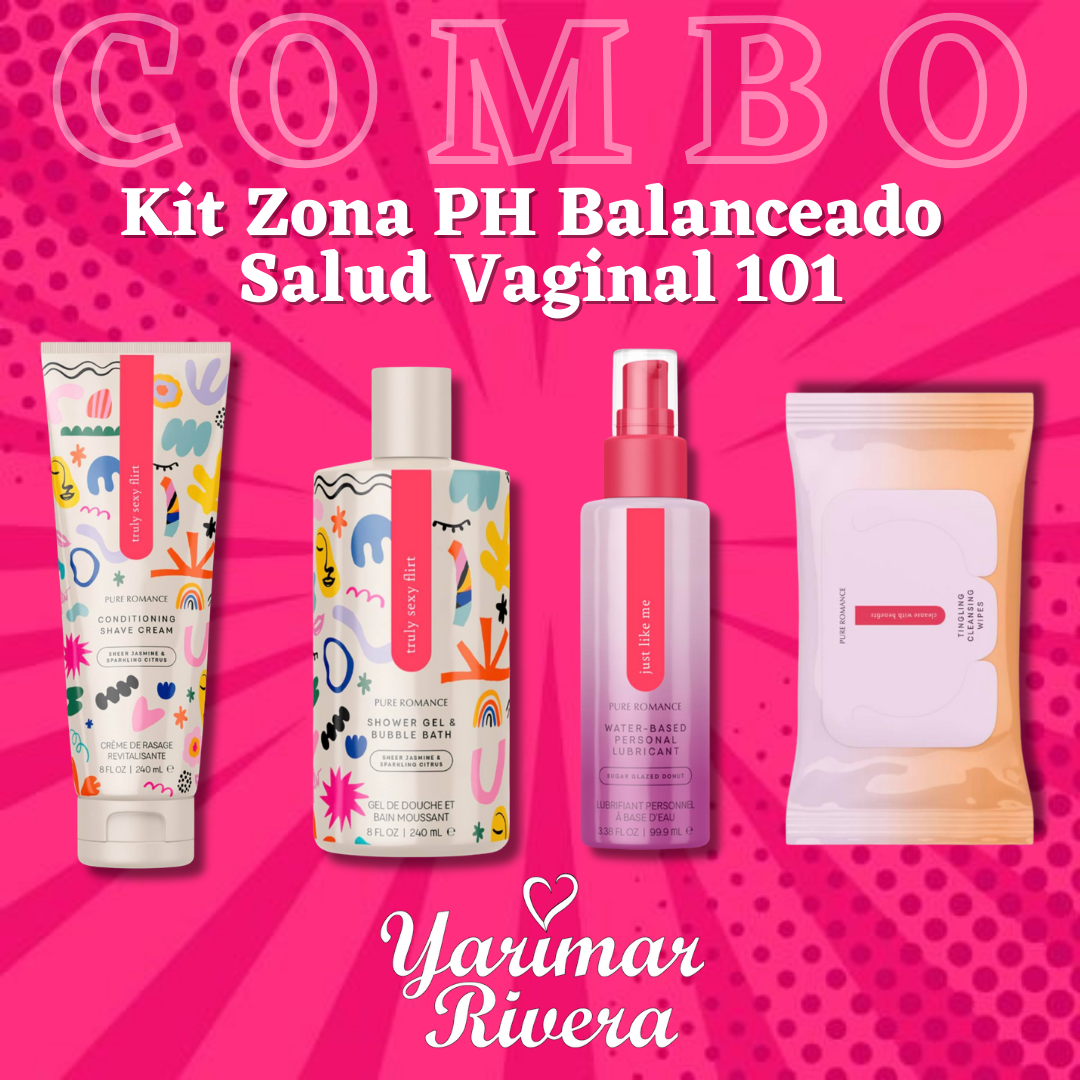 Kit Zona PH Balanceado Salud Vaginal 101