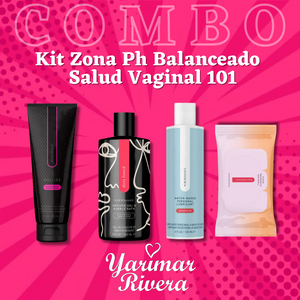 Kit Zona PH Balanceado Salud Vaginal 101