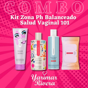 Kit Zona PH Balanceado Salud Vaginal 101