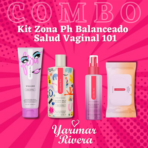 Kit Zona PH Balanceado Salud Vaginal 101