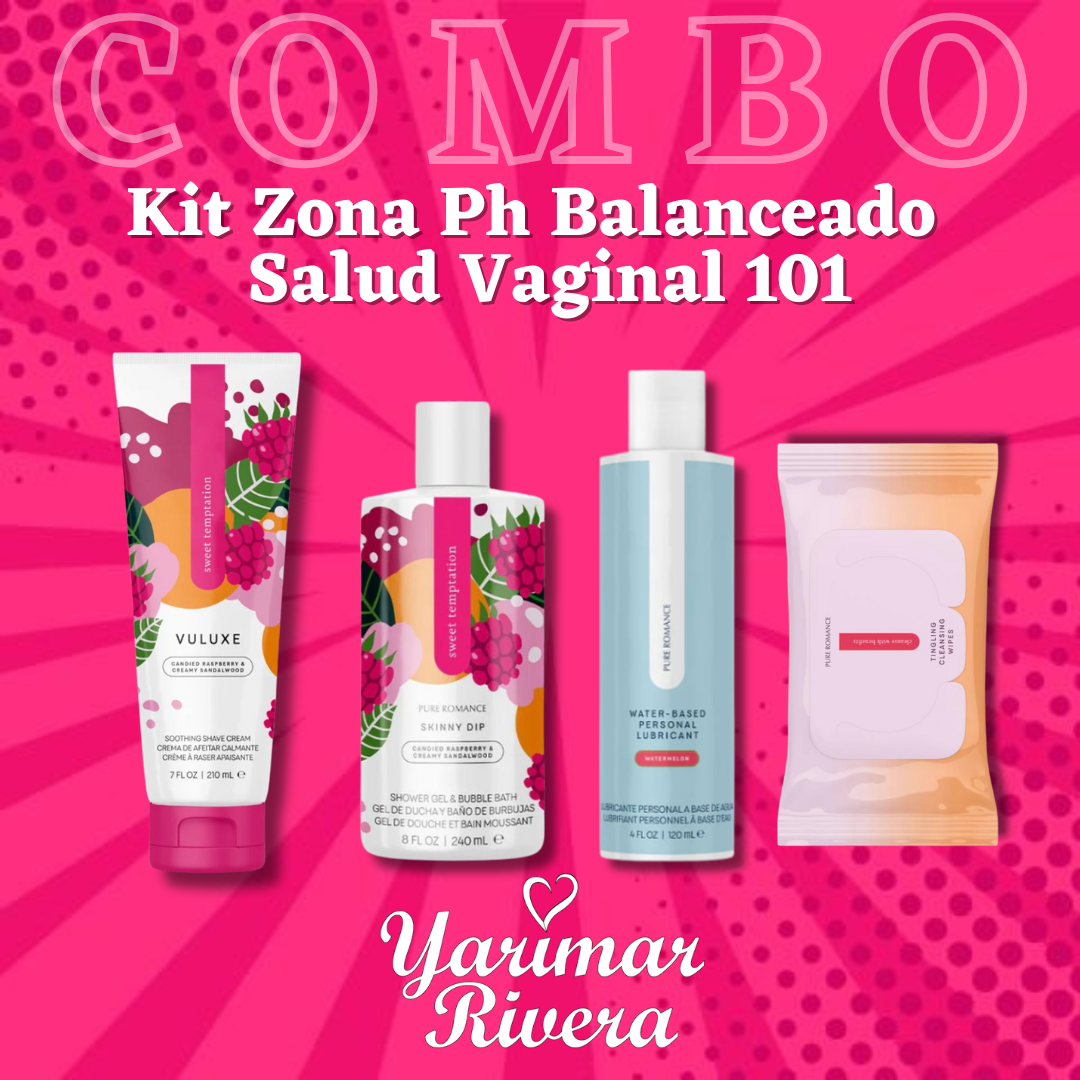 Kit Zona PH Balanceado Salud Vaginal 101