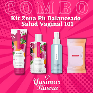Kit Zona PH Balanceado Salud Vaginal 101