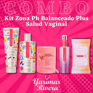 Kit Zona PH Balanceado Salud Vaginal PLUS
