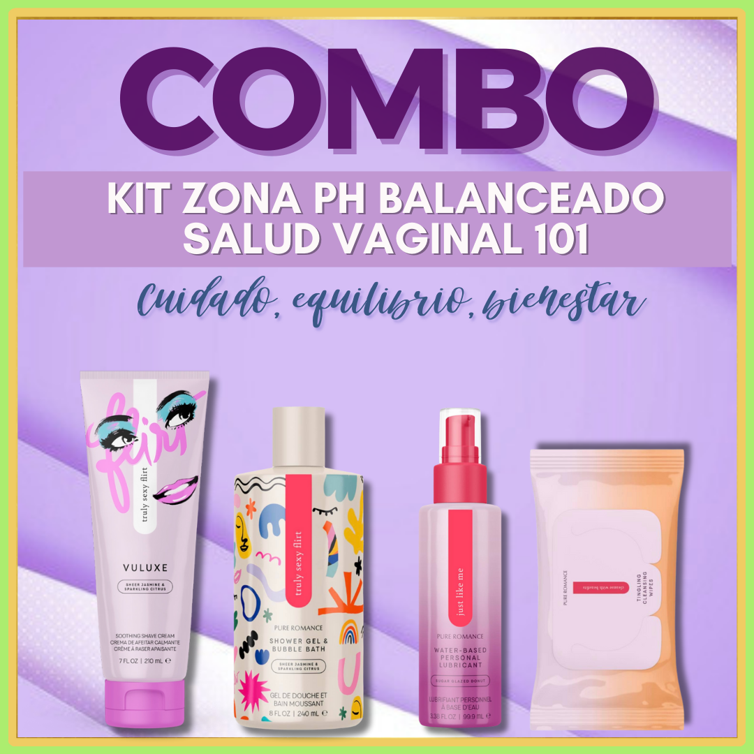 Kit Zona PH Balanceado Salud Vaginal 101