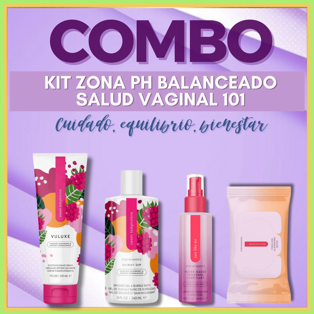 Kit Zona PH Balanceado Salud Vaginal 101