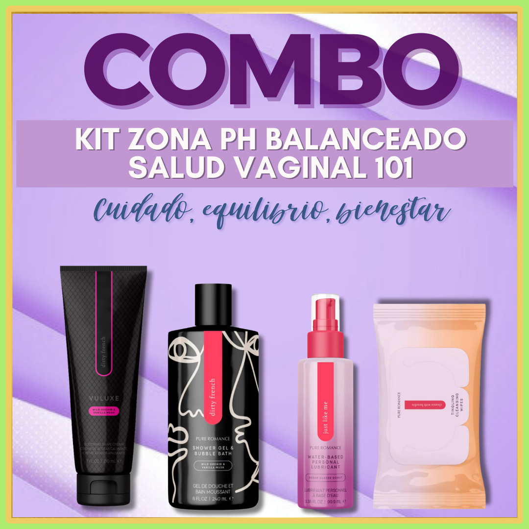Kit Zona PH Balanceado Salud Vaginal 101