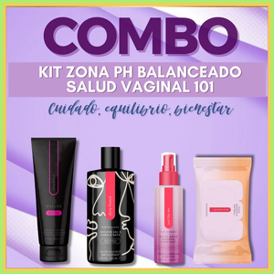 Kit Zona PH Balanceado Salud Vaginal 101