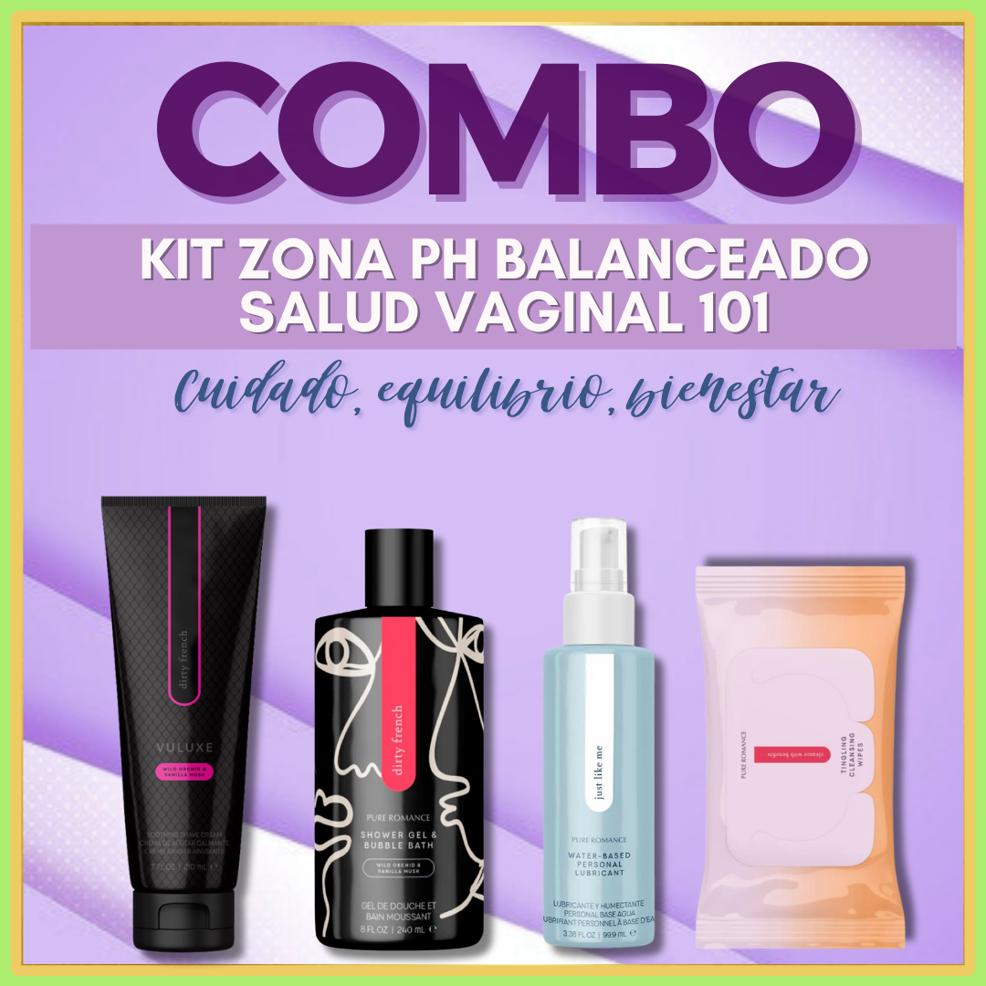 Kit Zona PH Balanceado Salud Vaginal 101