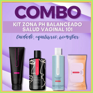 Kit Zona PH Balanceado Salud Vaginal 101