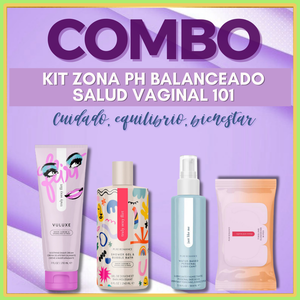 Kit Zona PH Balanceado Salud Vaginal 101