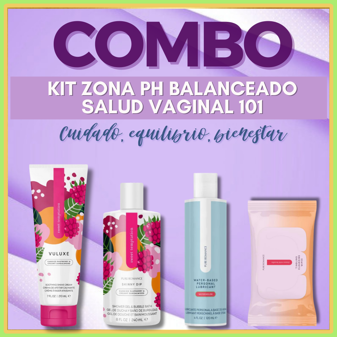 Kit Zona PH Balanceado Salud Vaginal 101