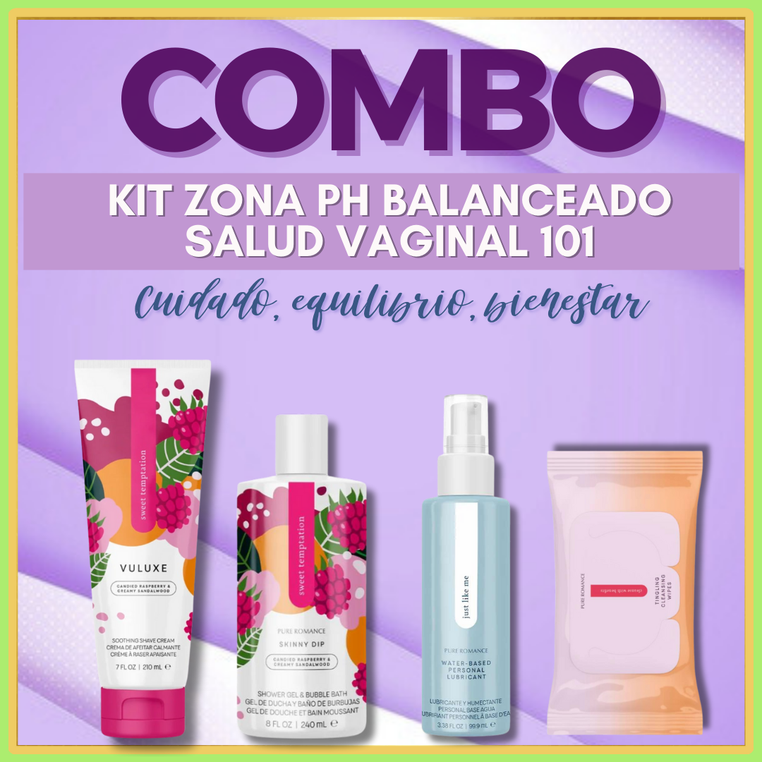 Kit Zona PH Balanceado Salud Vaginal 101