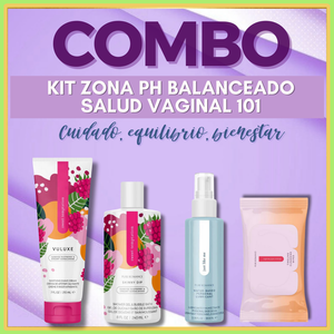 Kit Zona PH Balanceado Salud Vaginal 101