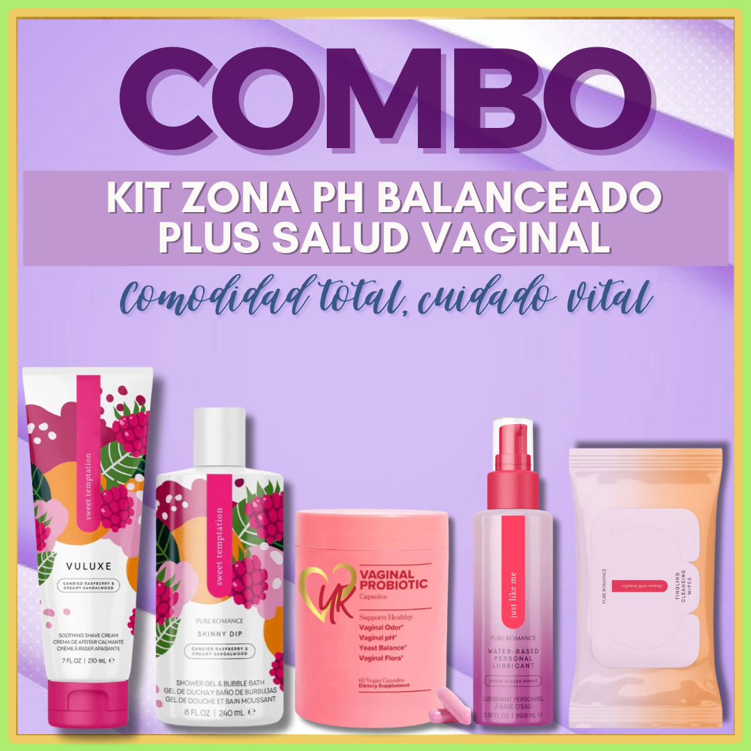 Kit Zona PH Balanceado Salud Vaginal PLUS