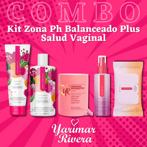 Kit Zona PH Balanceado Salud Vaginal PLUS