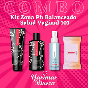 Kit Zona PH Balanceado Salud Vaginal 101