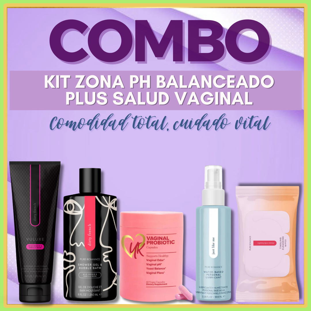 Kit Zona PH Balanceado Salud Vaginal PLUS