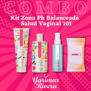 Kit Zona PH Balanceado Salud Vaginal 101