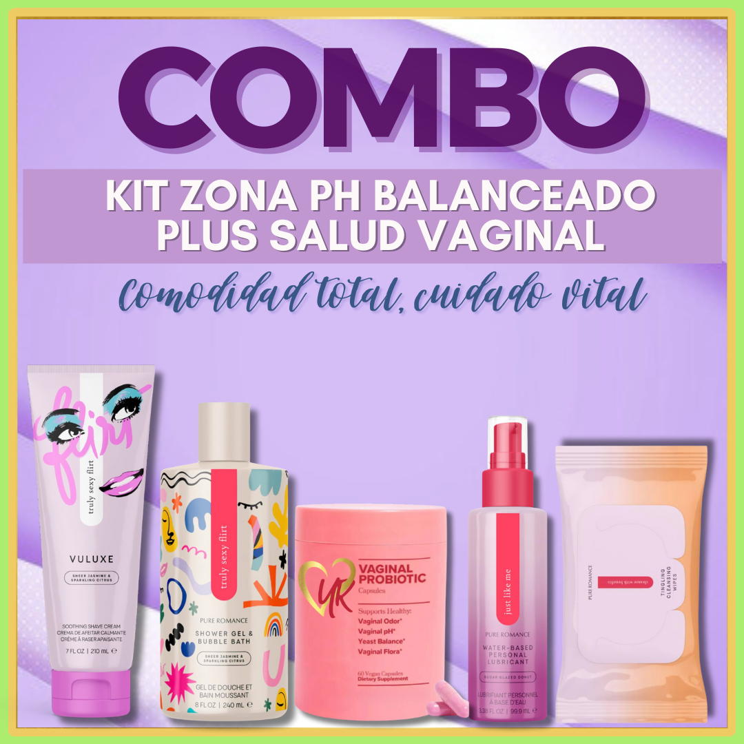 Kit Zona PH Balanceado Salud Vaginal PLUS