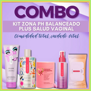 Kit Zona PH Balanceado Salud Vaginal PLUS