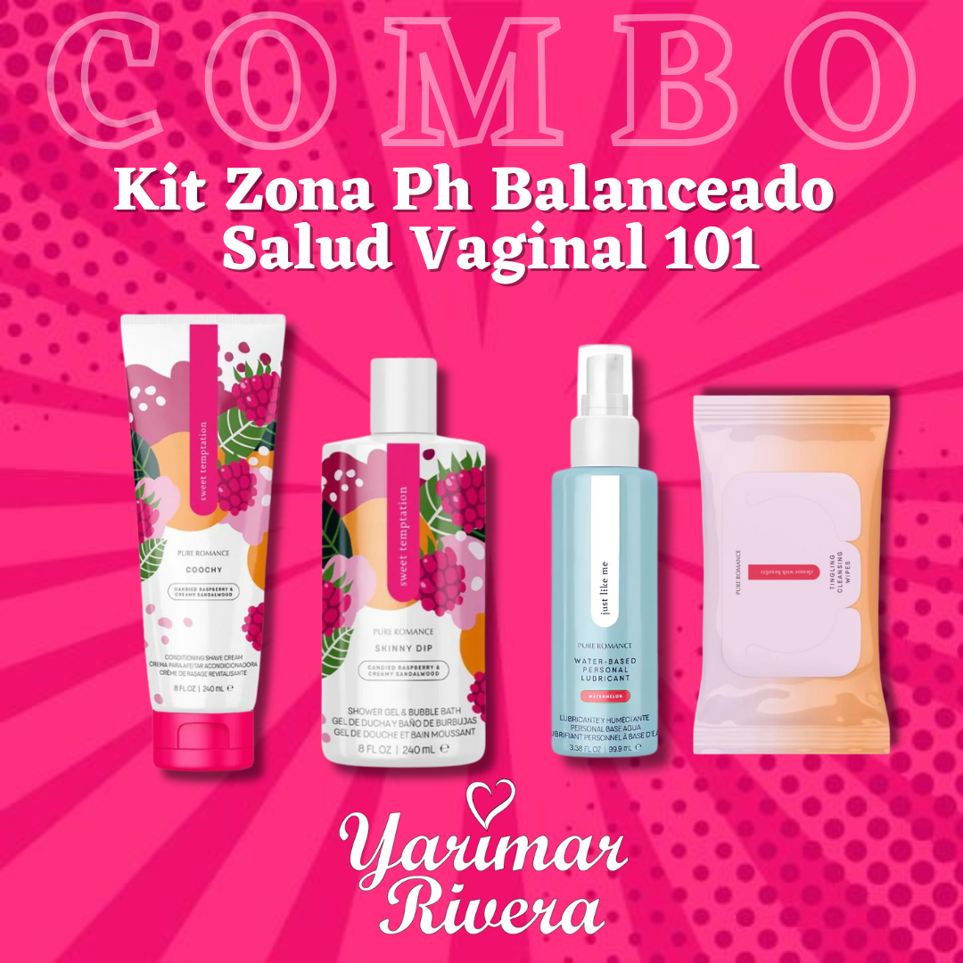 Kit Zona PH Balanceado Salud Vaginal 101