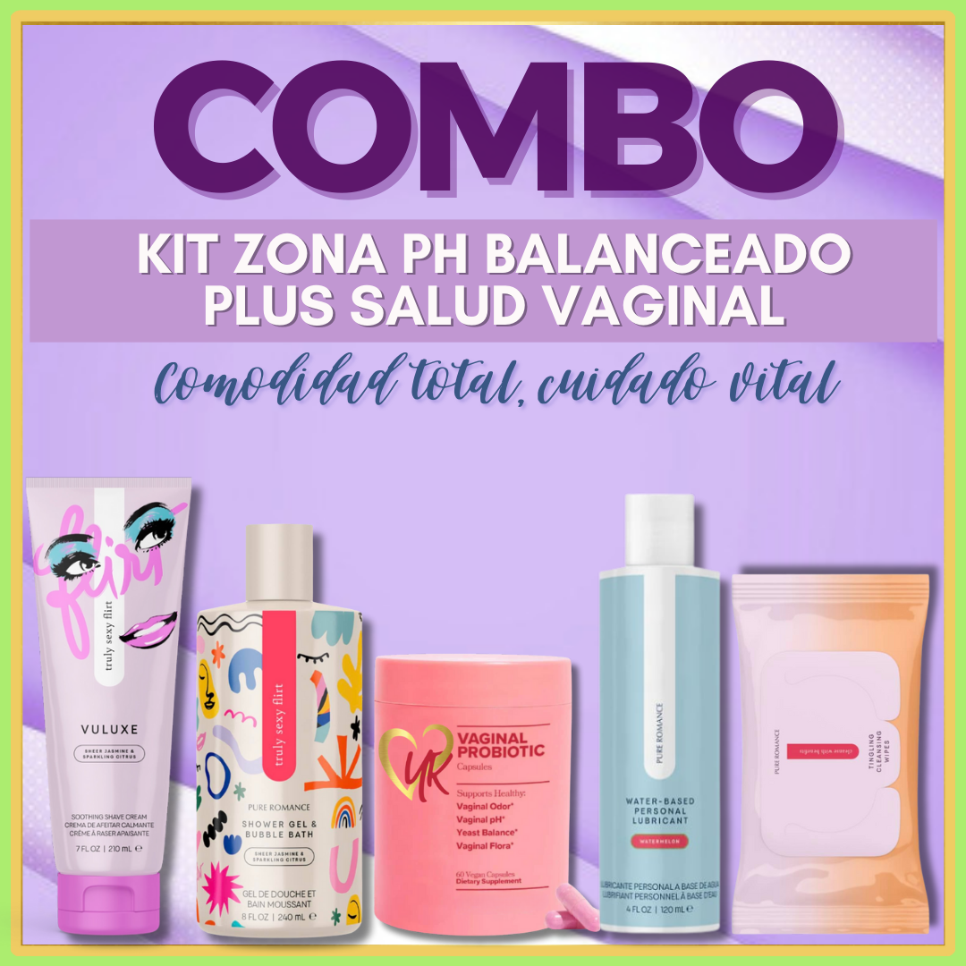 Kit Zona PH Balanceado Salud Vaginal PLUS