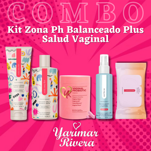 Kit Zona PH Balanceado Salud Vaginal PLUS
