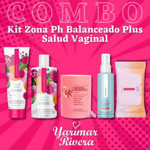 Kit Zona PH Balanceado Salud Vaginal PLUS