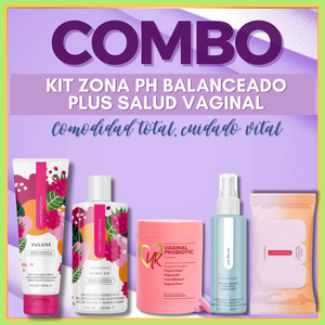 Kit Zona PH Balanceado Salud Vaginal PLUS