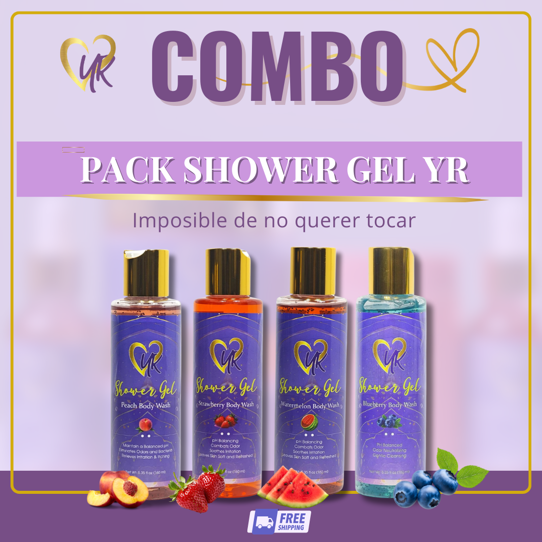 PACK SHOWER GEL YR