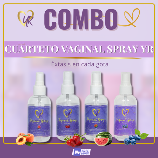 CUARTETO VAGINAL SPRAY YR