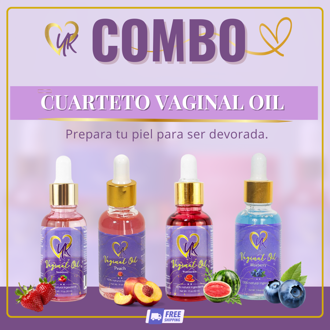 CUARTETO VAGINAL OIL YR