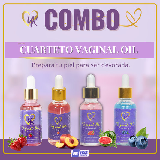 CUARTETO VAGINAL OIL YR