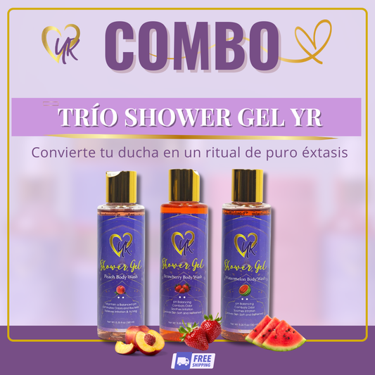 TRÍO SHOWER GEL YR