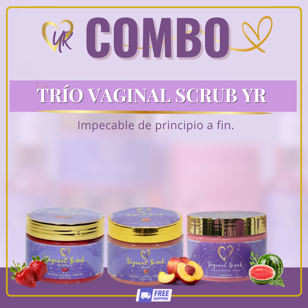 TRÍO VAGINAL SCRUB YR