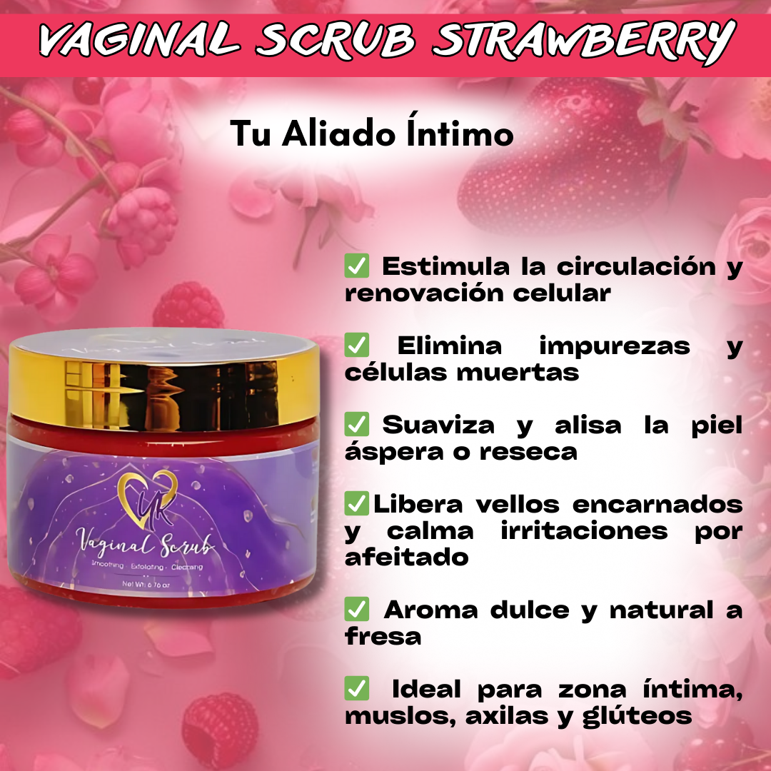 Vaginal Scrub – YR (Strawberry)