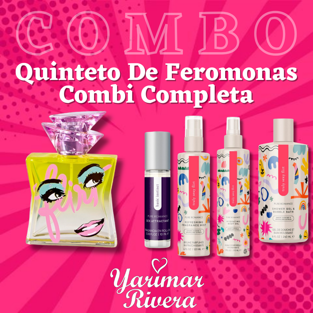 Pheromone Quintet with Flirt - Complete Combo