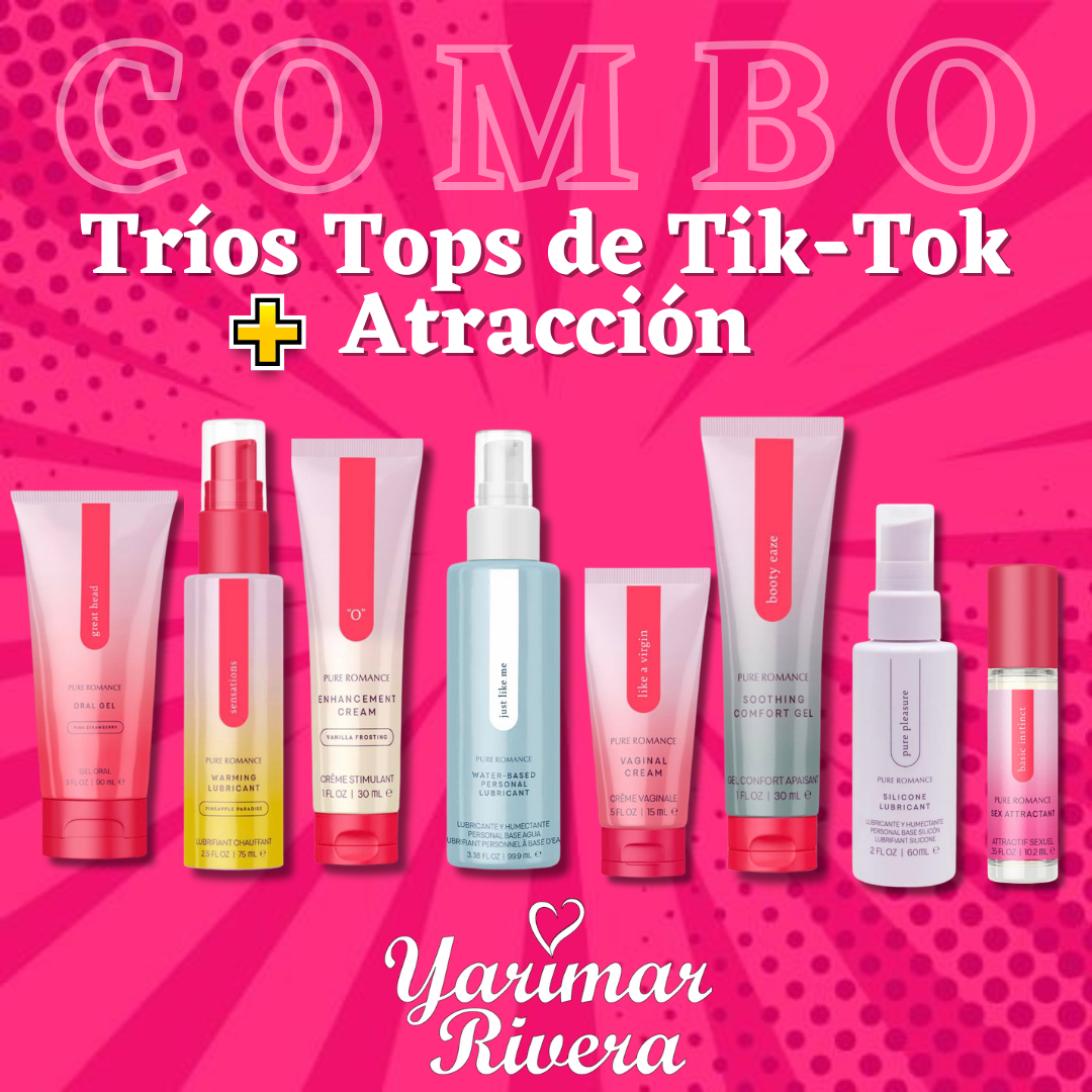 Tríos Tops de Tik-Tok + Atracción