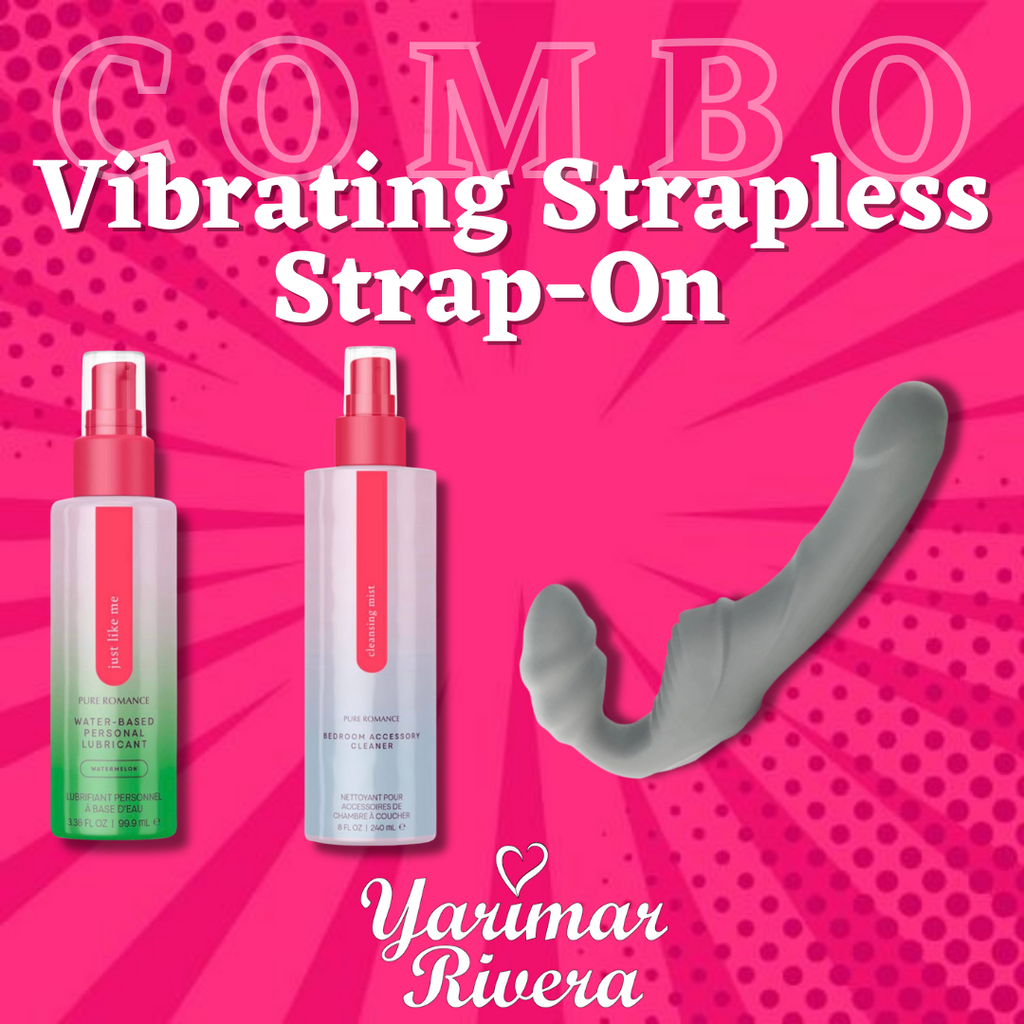 Combo Vibrating Strapless Strap-On