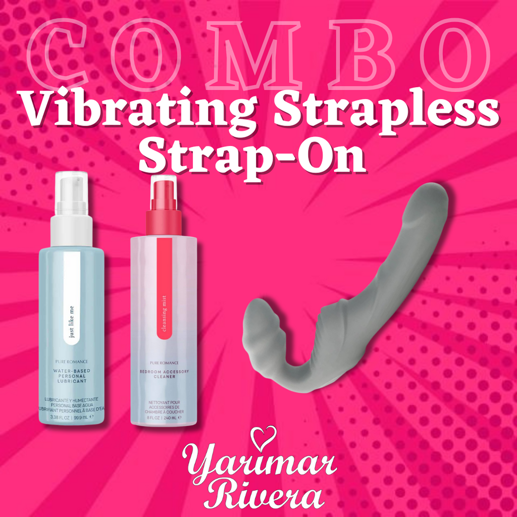 Combo Vibrating Strapless Strap-On