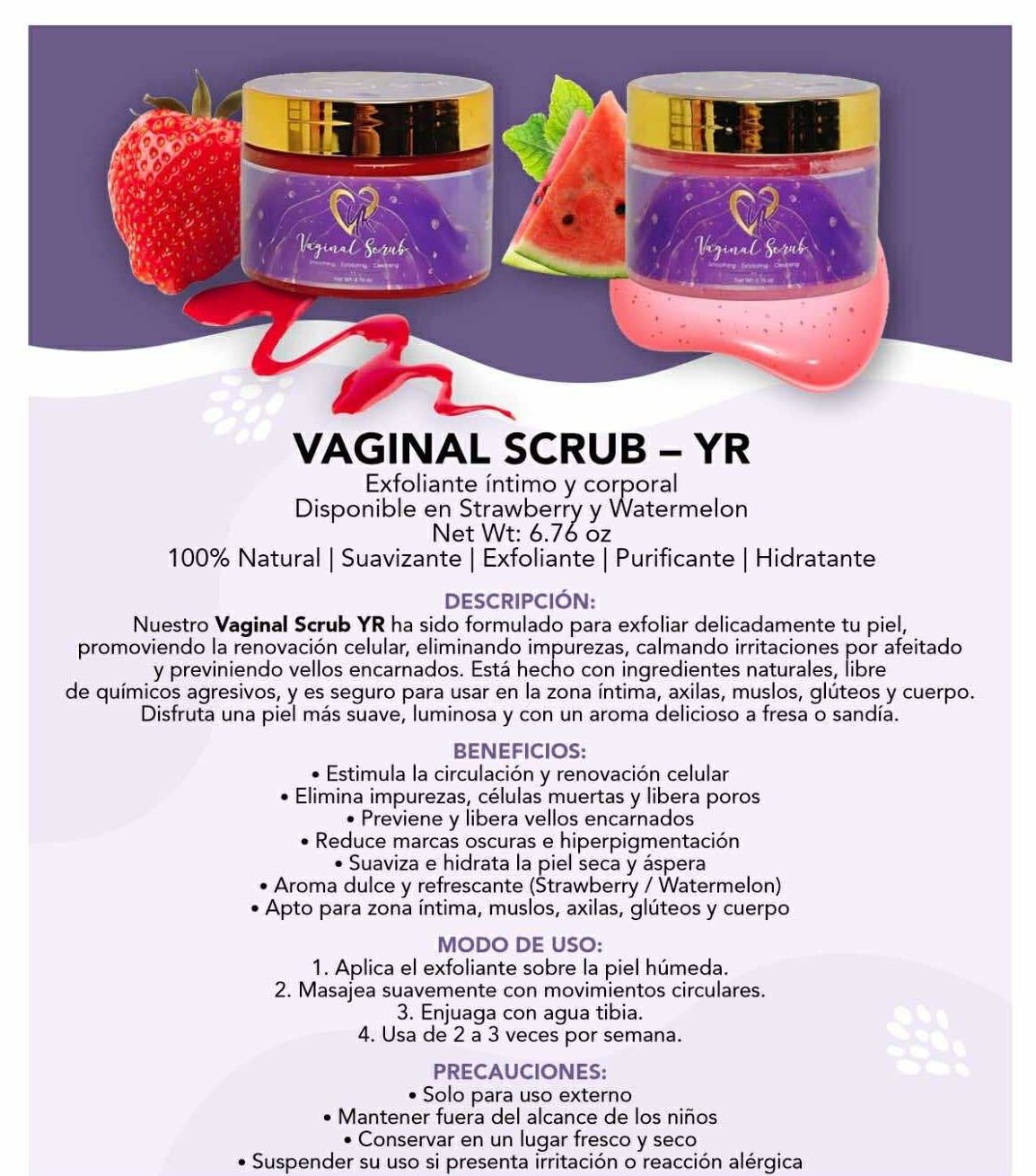 Vaginal Scrub YR - Watermelon