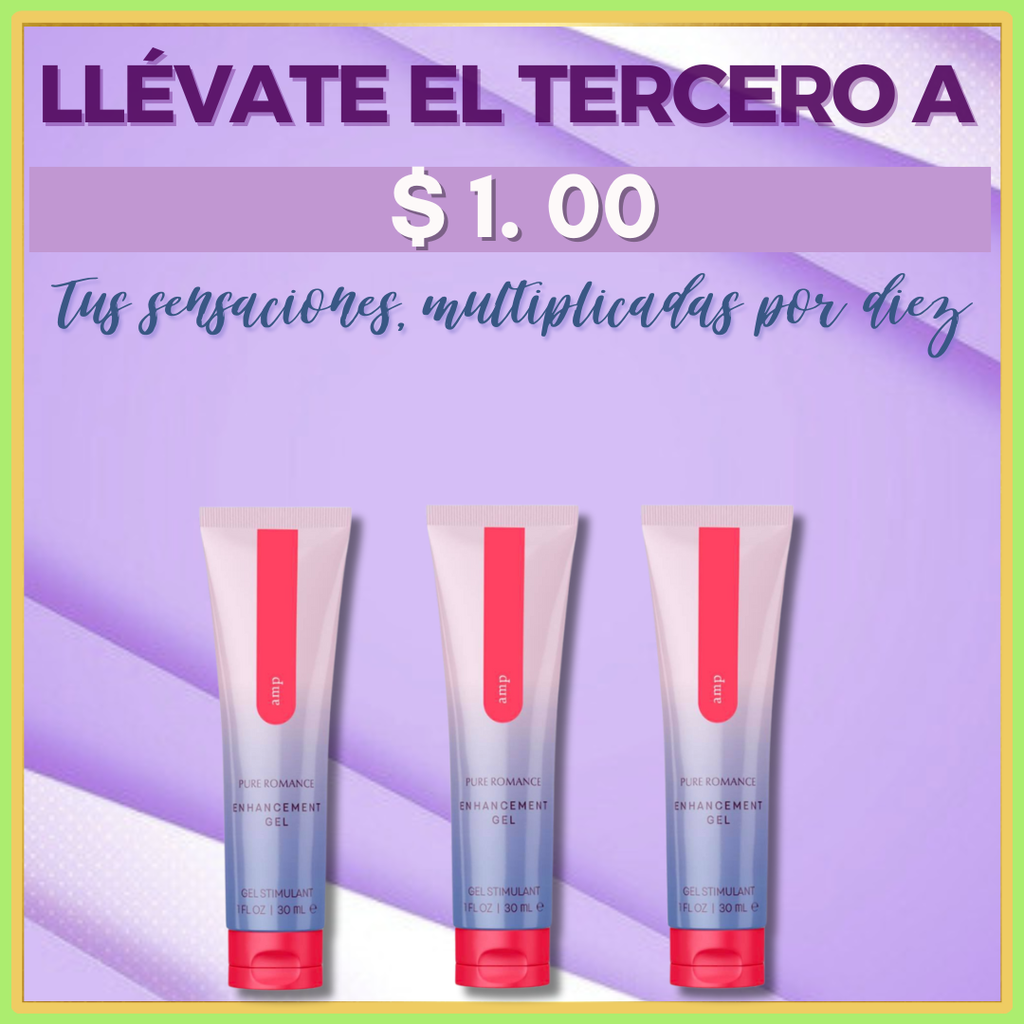 Trio Pack de AMP - Compra 2 y llévate el tercero a $1.00