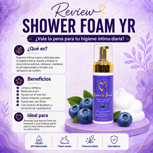 Shower Foam YR - Blueberry