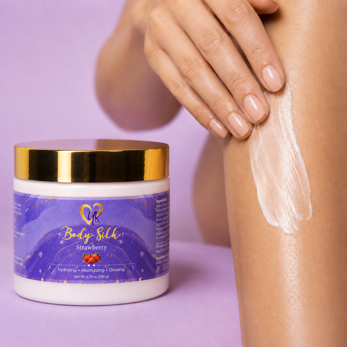 BODY SILK YR - STRAWBERRY