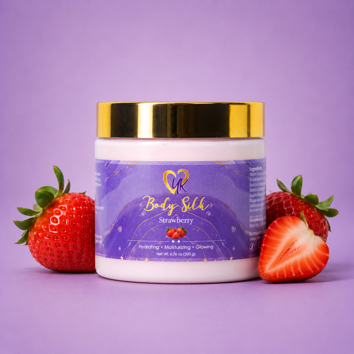 BODY SILK YR - STRAWBERRY