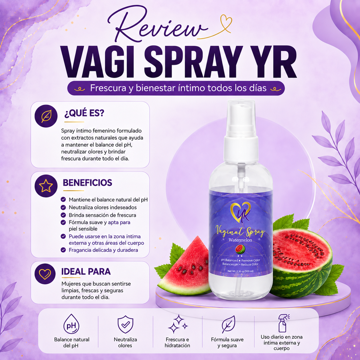 Vagi Spray YR - Watermelon