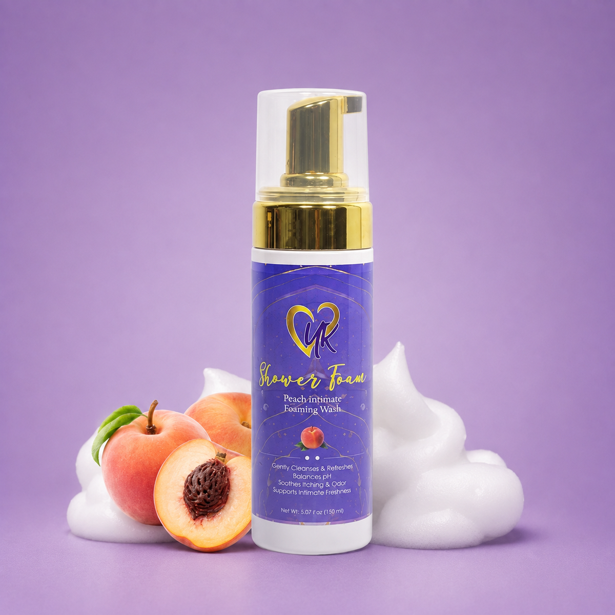 Shower Foam YR- Peach